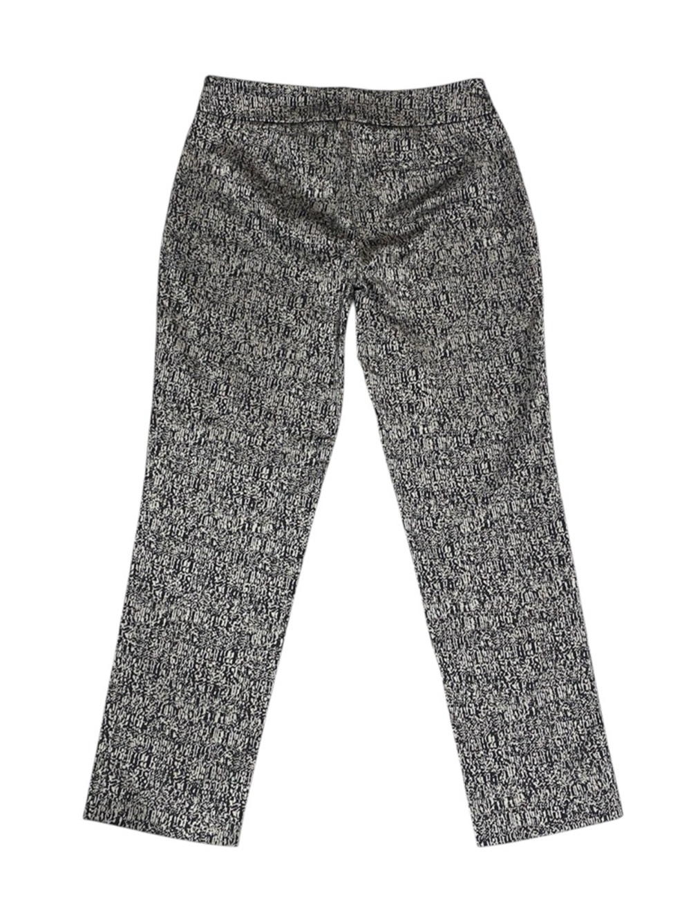 Nic+Zoe Abstract Pull On Stretch Ankle Length Pants